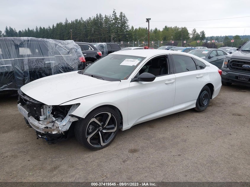 VIN 1HGCV1F37NA024188 2022 HONDA ACCORD SEDAN SPORT
