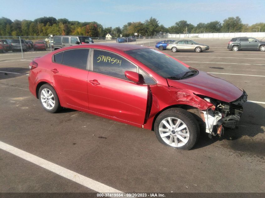 2017 KIA FORTE S - 3KPFL4A75HE027041