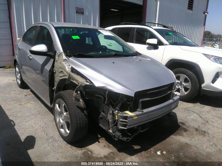 2014 CHEVROLET SONIC LTZ - 1G1JE5SGXE4124184