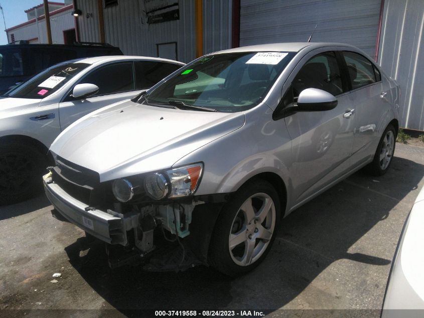 2014 CHEVROLET SONIC LTZ - 1G1JE5SGXE4124184