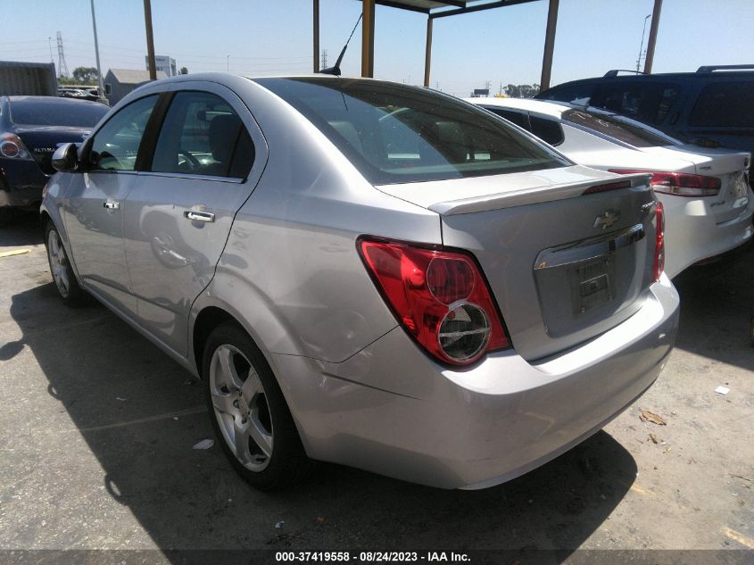 2014 CHEVROLET SONIC LTZ - 1G1JE5SGXE4124184