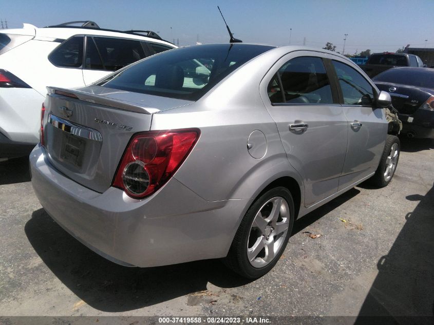 2014 CHEVROLET SONIC LTZ - 1G1JE5SGXE4124184
