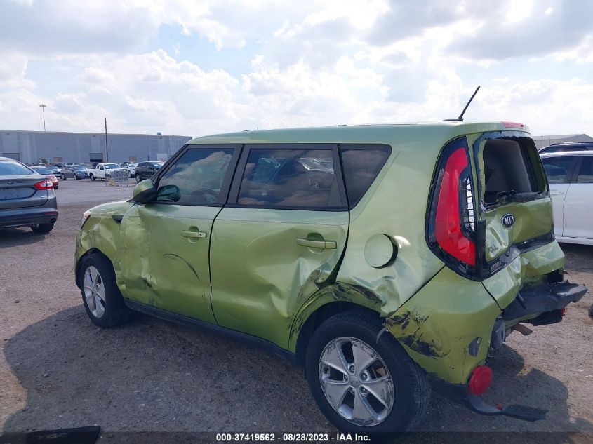 2014 KIA SOUL BASE - KNDJN2A24E7711815