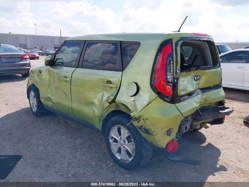 2014 KIA SOUL BASE - KNDJN2A24E7711815