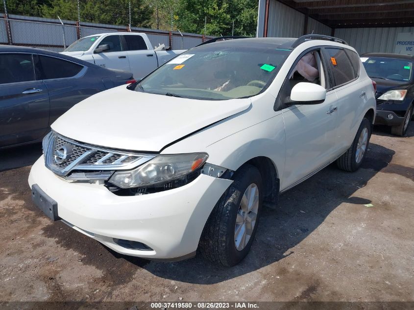 2013 NISSAN MURANO S/SL/LE - JN8AZ1MU4DW208564