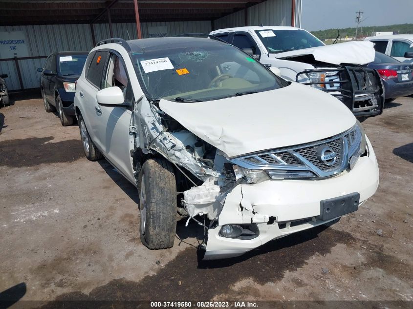 2013 NISSAN MURANO S/SL/LE - JN8AZ1MU4DW208564