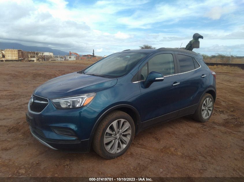 KL4CJASB9KB720624 Buick Encore PREFERRED 2