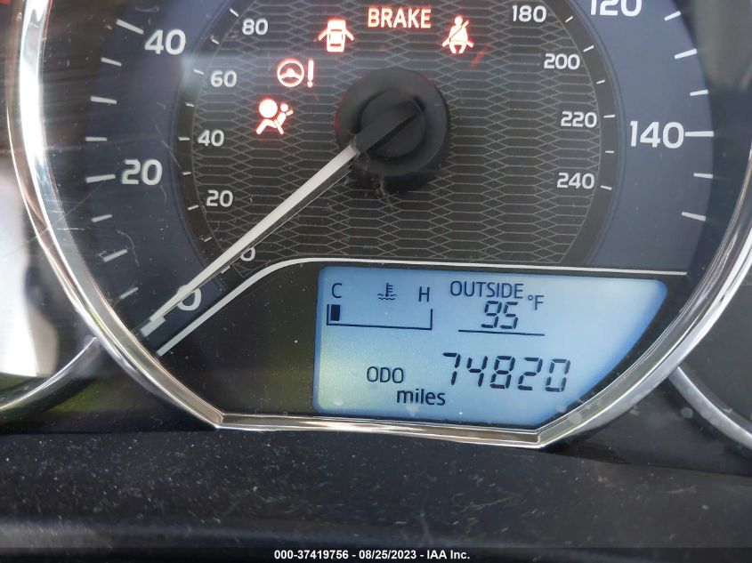 2016 TOYOTA COROLLA L/LE/S/S PLUS/LE PLUS - 2T1BURHE1GC625217
