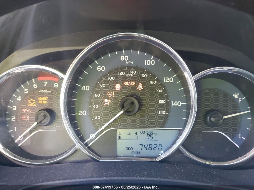 2016 TOYOTA COROLLA L/LE/S/S PLUS/LE PLUS - 2T1BURHE1GC625217