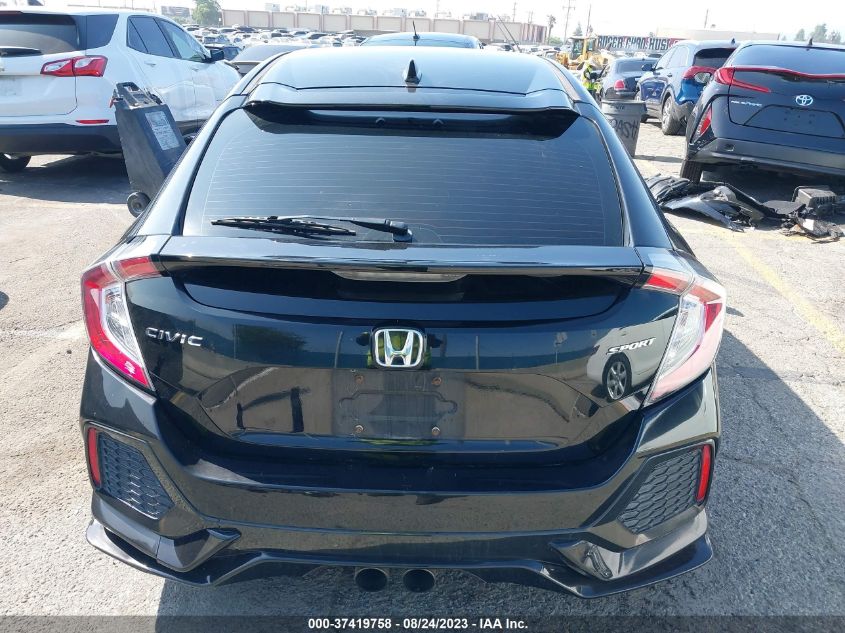 2017 HONDA CIVIC HATCHBACK SPORT - SHHFK7H41HU407549