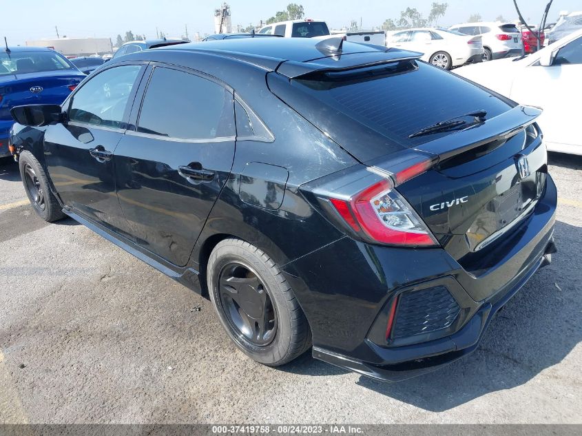 2017 HONDA CIVIC HATCHBACK SPORT - SHHFK7H41HU407549