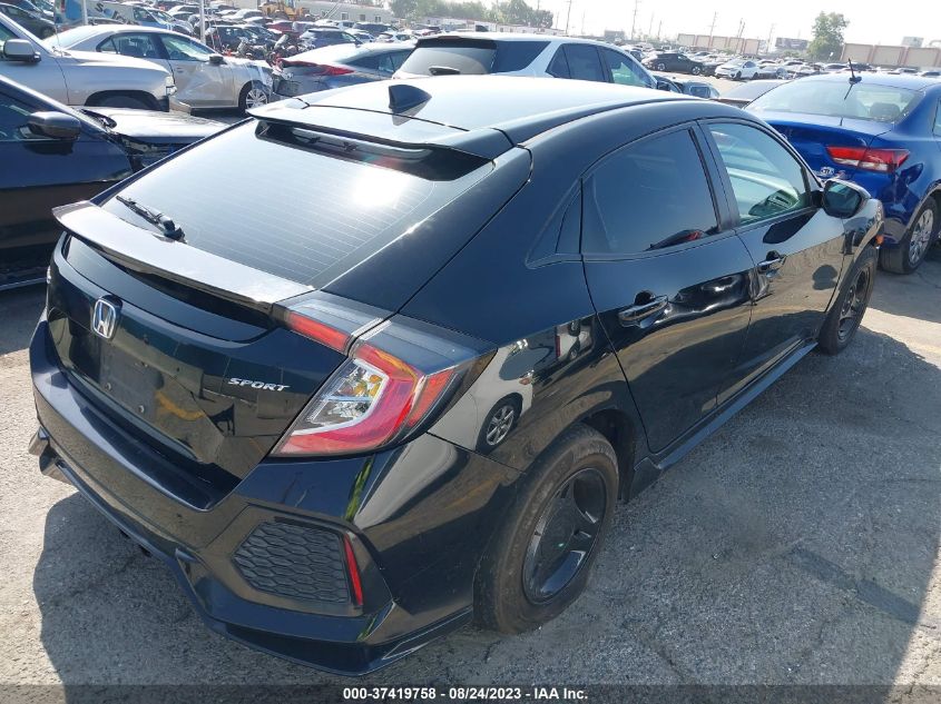 2017 HONDA CIVIC HATCHBACK SPORT - SHHFK7H41HU407549