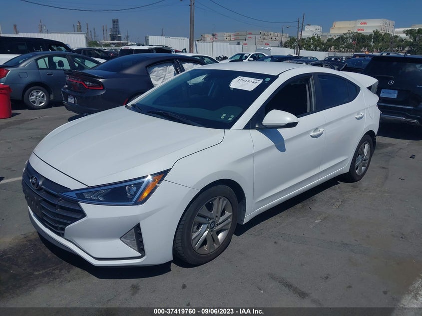VIN 5NPD84LF0KH491256 2019 HYUNDAI ELANTRA SEL