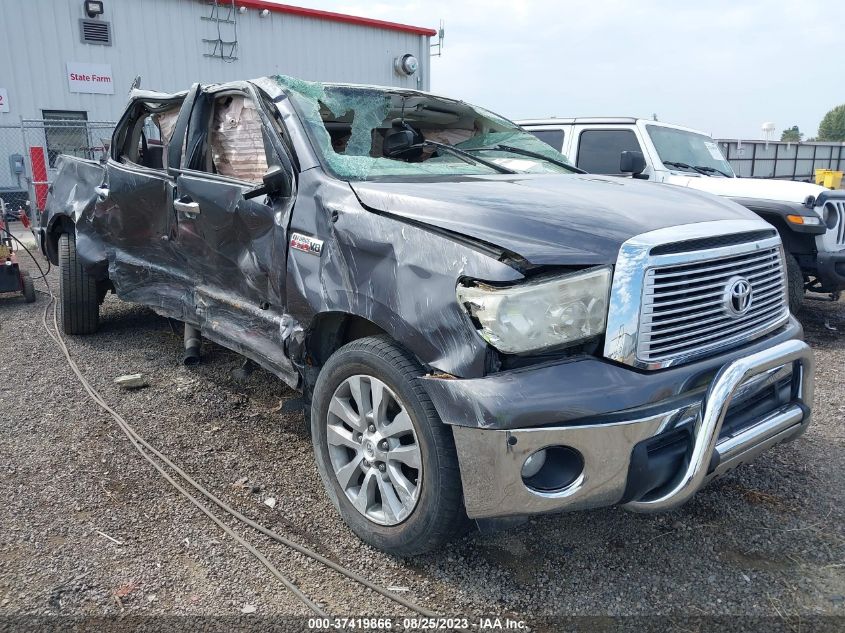 2013 TOYOTA TUNDRA 4WD TRUCK LTD/PLATINUM - 5TFHY5F11DX295843