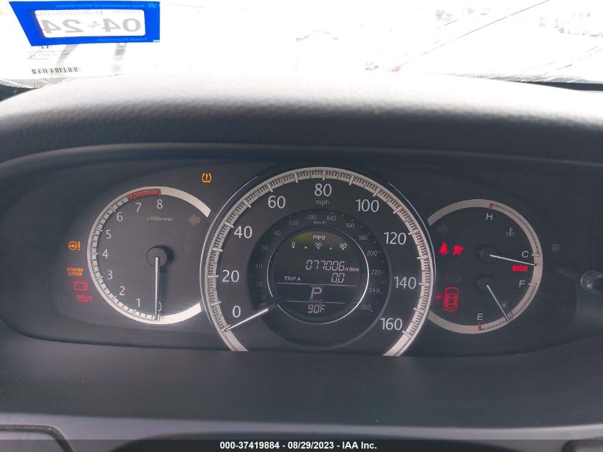 2015 HONDA ACCORD SEDAN EX-L - 1HGCR3F86FA015270