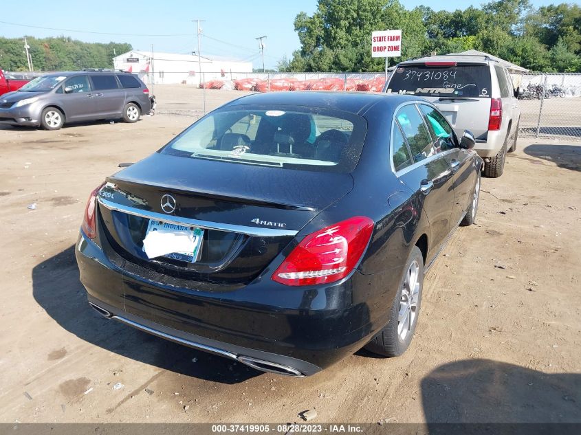 2015 MERCEDES-BENZ C-CLASS C 300 - 55SWF4KB4FU066543