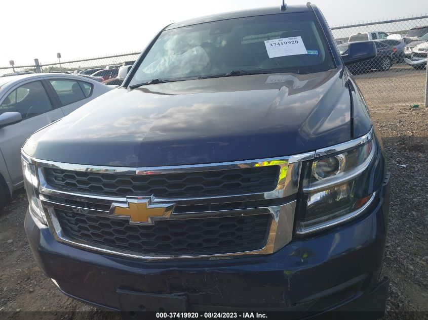 2017 CHEVROLET TAHOE LT - 1GNSCBKC8HR346007