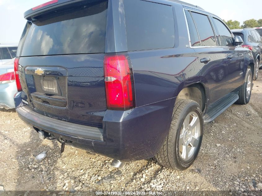 2017 CHEVROLET TAHOE LT - 1GNSCBKC8HR346007