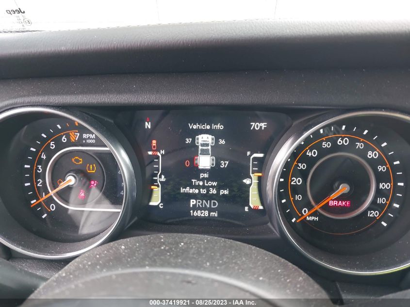 2021 JEEP GLADIATOR OVERLAND - 1C6HJTFG9ML516052