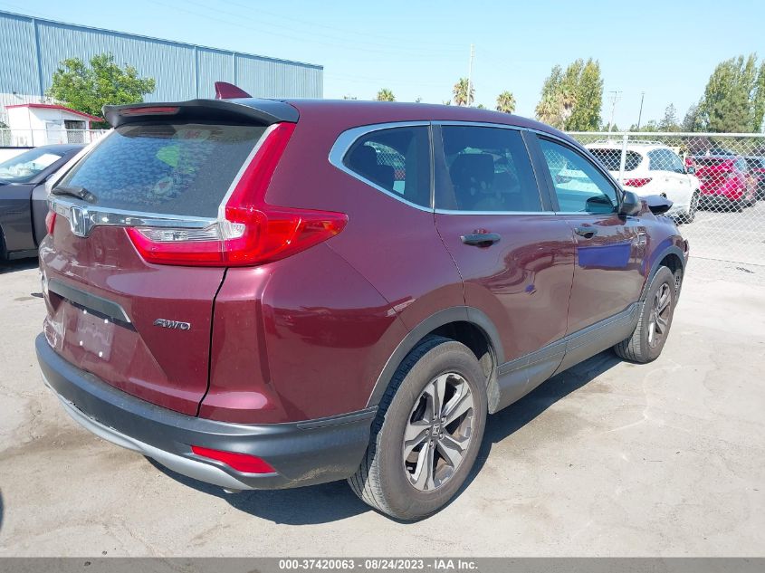 2019 HONDA CR-V LX - 5J6RW6H37KL000936