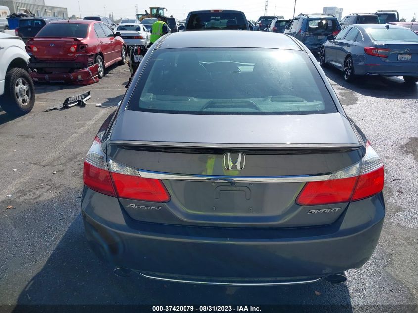2014 HONDA ACCORD SEDAN SPORT - 1HGCR2F54EA233996