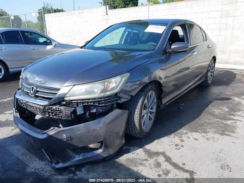 2014 HONDA ACCORD SEDAN SPORT - 1HGCR2F54EA233996