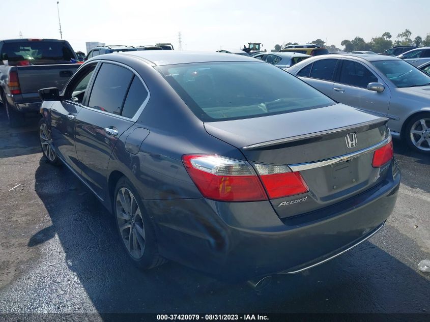 2014 HONDA ACCORD SEDAN SPORT - 1HGCR2F54EA233996