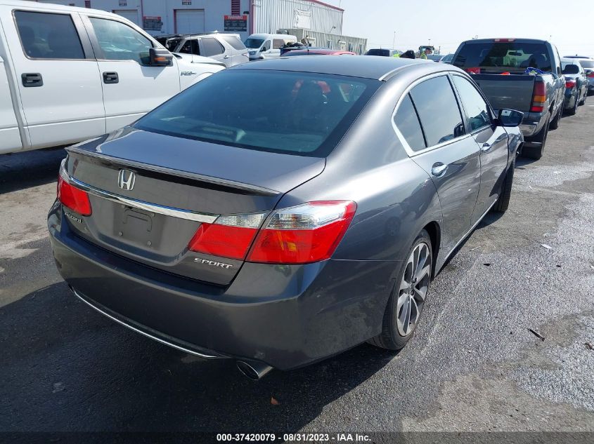 2014 HONDA ACCORD SEDAN SPORT - 1HGCR2F54EA233996