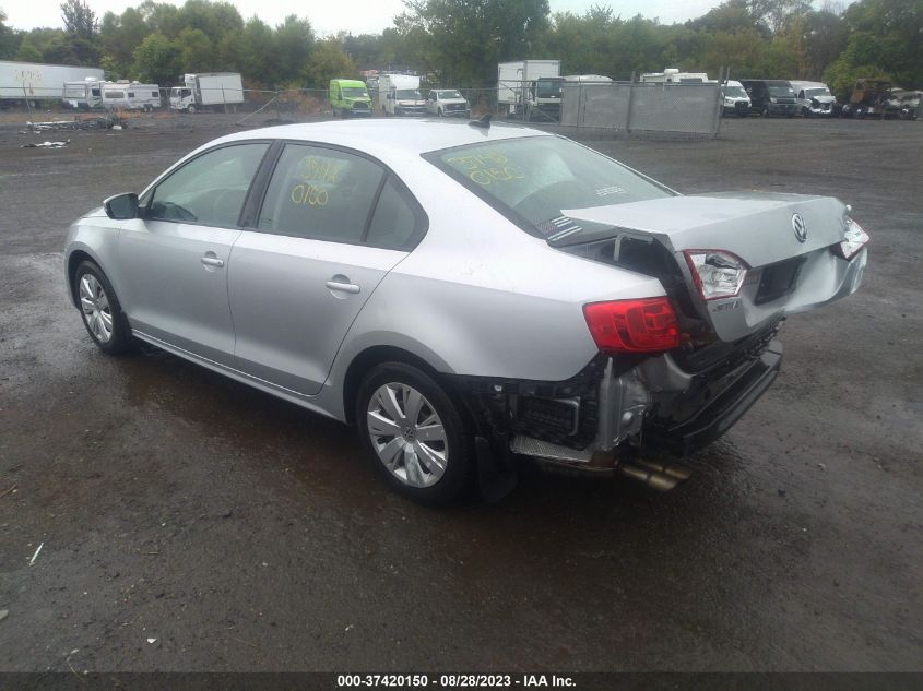 2014 VOLKSWAGEN JETTA SEDAN SE - 3VWD17AJXEM215644