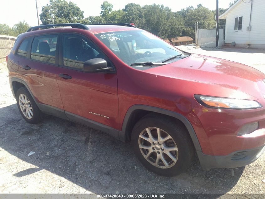 2015 JEEP CHEROKEE SPORT - 1C4PJLAB0FW596861