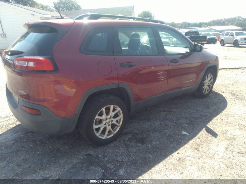 2015 JEEP CHEROKEE SPORT - 1C4PJLAB0FW596861