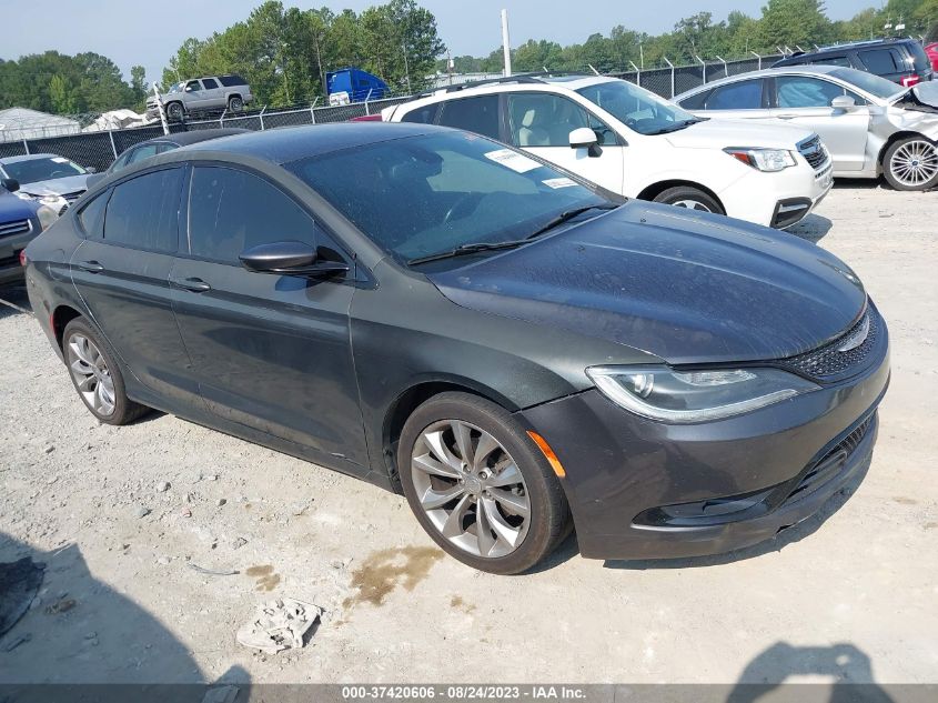 2015 CHRYSLER 200 S - 1C3CCCBB3FN712085