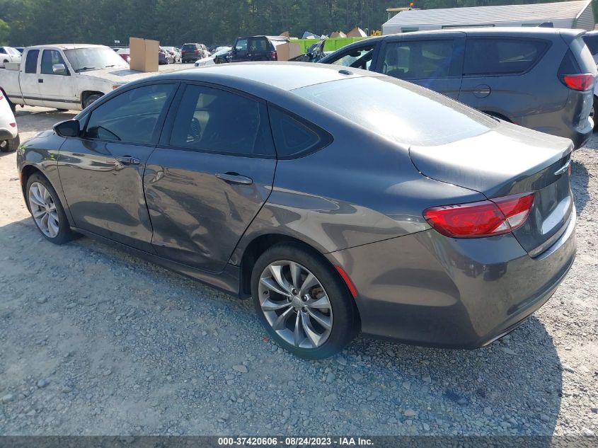 2015 CHRYSLER 200 S - 1C3CCCBB3FN712085