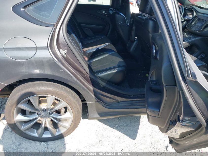 2015 CHRYSLER 200 S - 1C3CCCBB3FN712085