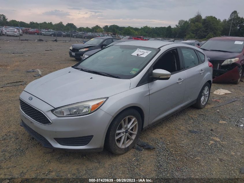 2015 FORD FOCUS SE - 1FADP3K22FL288646