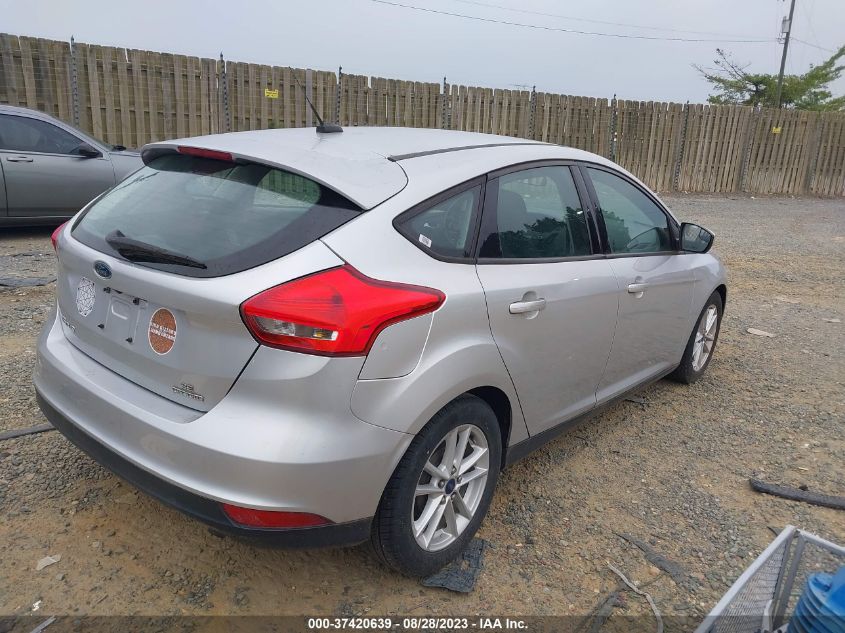 2015 FORD FOCUS SE - 1FADP3K22FL288646