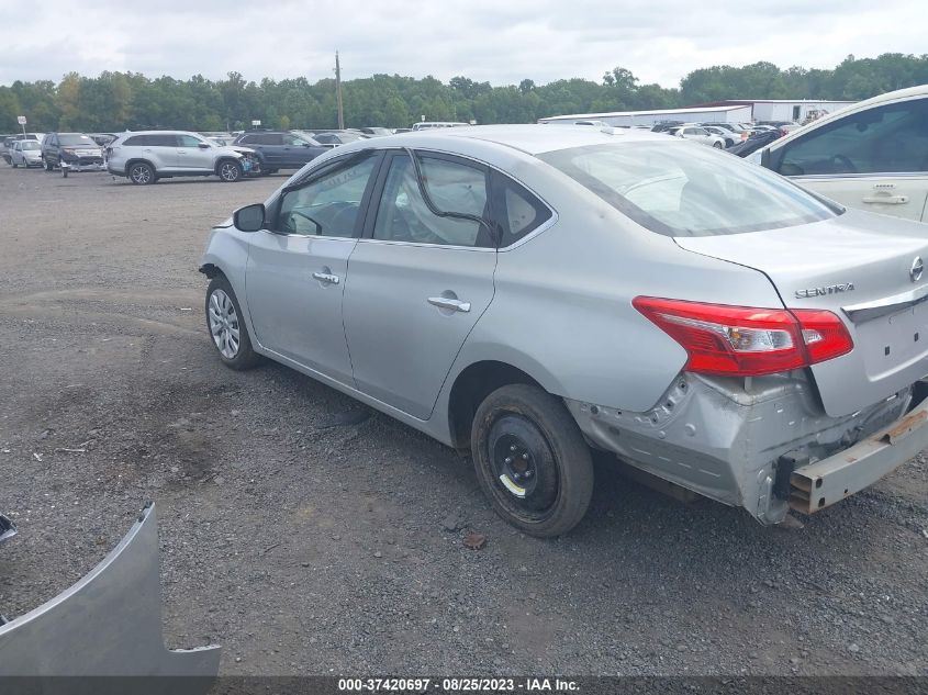 2016 NISSAN SENTRA SR/SL/S/SV/FE+ S - 3N1AB7AP2GY231441
