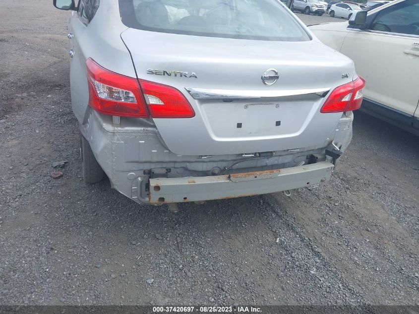 2016 NISSAN SENTRA SR/SL/S/SV/FE+ S - 3N1AB7AP2GY231441