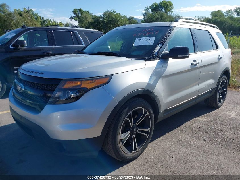 2013 FORD EXPLORER SPORT - 1FM5K8GT4DGB76847