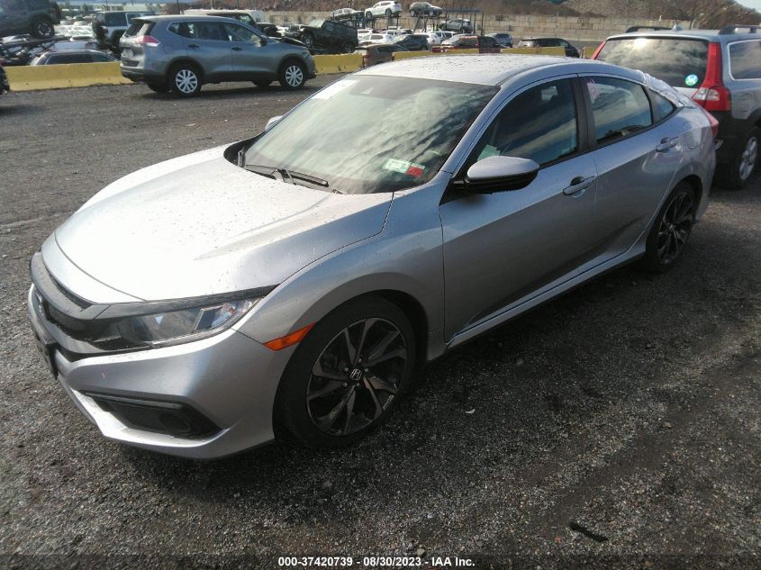 2021 HONDA CIVIC SEDAN SPORT - 2HGFC2F81MH505977