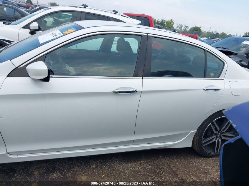 2017 HONDA ACCORD SEDAN SPORT - 1HGCR2F50HA187247