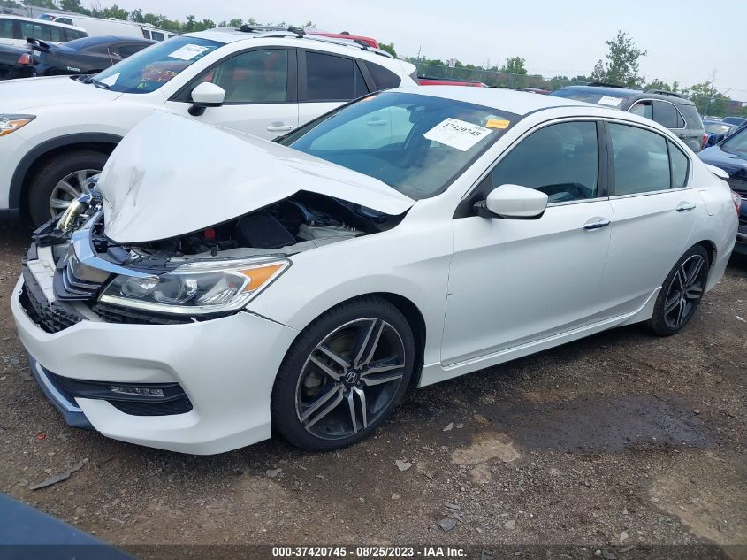 2017 HONDA ACCORD SEDAN SPORT - 1HGCR2F50HA187247