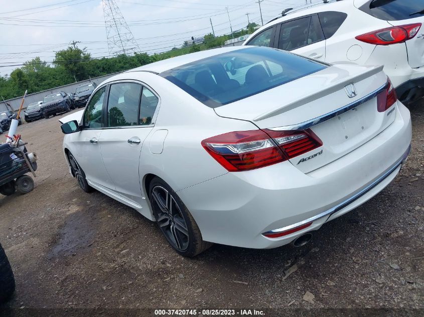 2017 HONDA ACCORD SEDAN SPORT - 1HGCR2F50HA187247