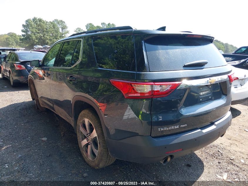 2021 CHEVROLET TRAVERSE LT - 1GNEVHKWXMJ215674