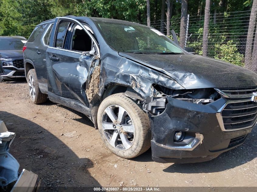 2021 CHEVROLET TRAVERSE LT - 1GNEVHKWXMJ215674