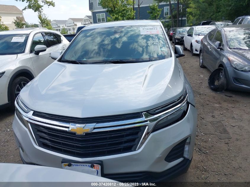 2022 CHEVROLET EQUINOX LT - 3GNAXUEV4NL193220