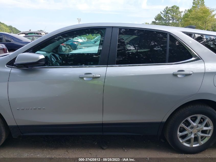 2022 CHEVROLET EQUINOX LT - 3GNAXUEV4NL193220