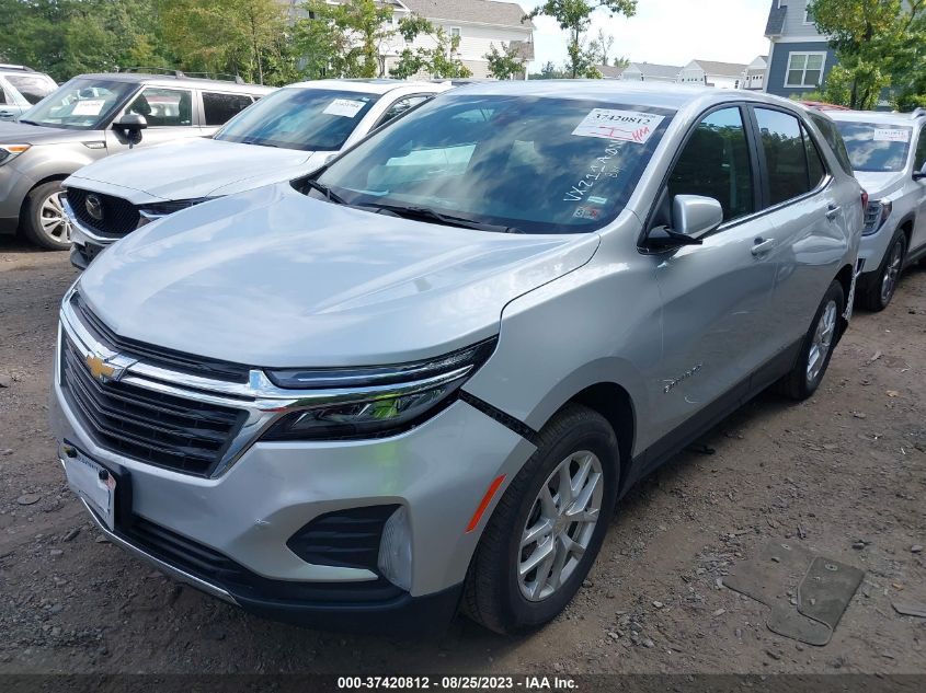 2022 CHEVROLET EQUINOX LT - 3GNAXUEV4NL193220