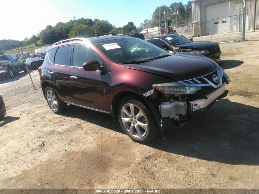 2013 NISSAN MURANO LE - JN8AZ1MW1DW314228