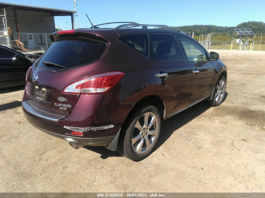 2013 NISSAN MURANO LE - JN8AZ1MW1DW314228
